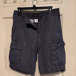 No Boundaries Charcoal Cargo Shorts